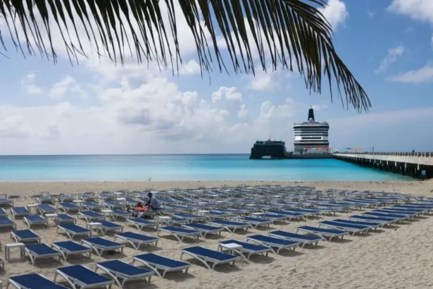 NurPhoto/ Getty Images A view of the beach in Bimini, Bahamas on May 1, 2024