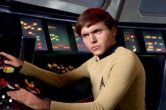 Getty Images Walter Koenig as Pavel Chekov on board the USS Enterprise during an episode of Star Trek from 1968