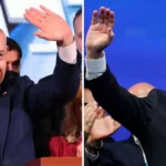 EPA/Reuters Composite image showing Benjamin Netanyahu (L) and Gadi Eisenkot (R)