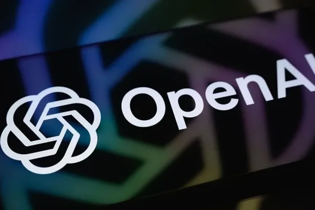 Getty Images OpenAI logo displayed on a smartphone