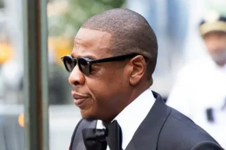 Getty Images Jay-Z is seen at the premier of "Jay-Z" in 8 on September 13, 2026 in New York City